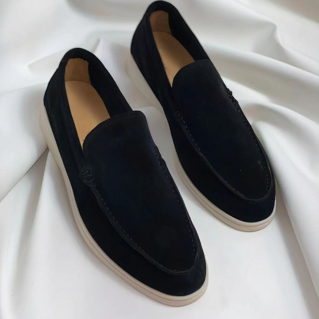 Hugo – Herren Slipper Mit Velours-Optik