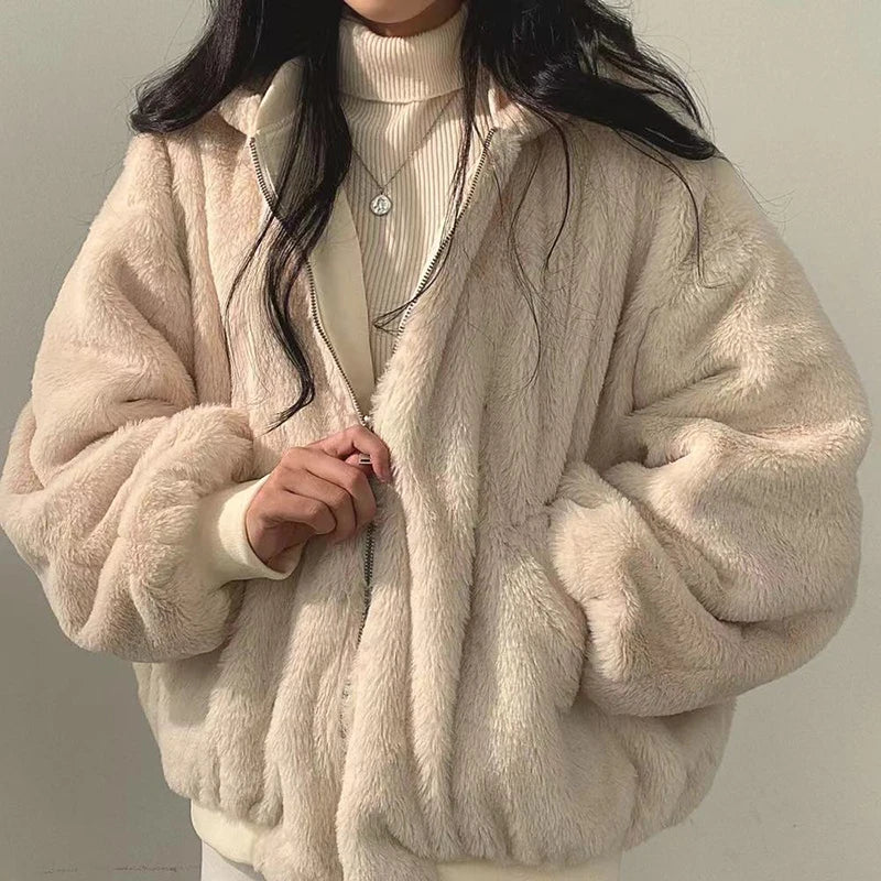 Alicja – Gefütterte Oversize-Winterjacke im modernen Casual-Look für Damen