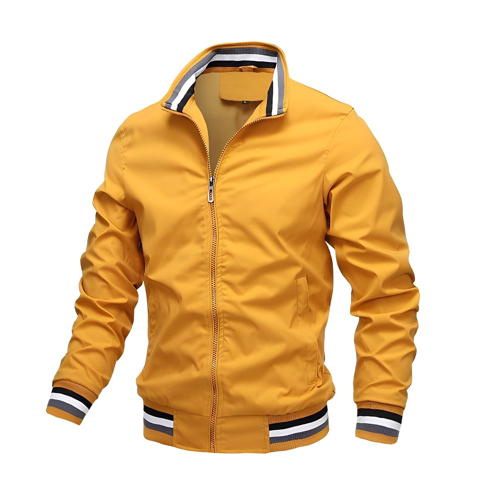 Niklas – Leichte Bomberjacke mit Kontrastdetails für Herren