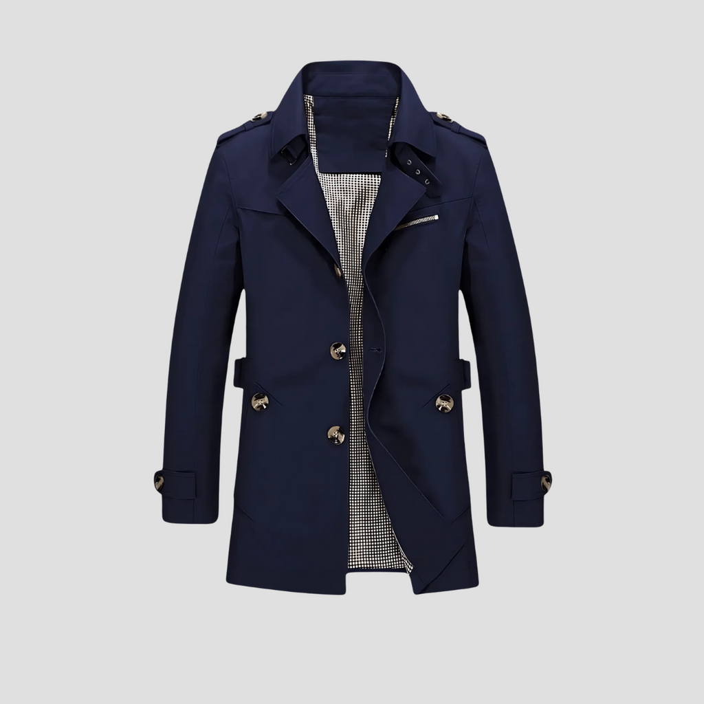 Hugo – Moderner Herren-Trenchcoat im klassischen City-Look