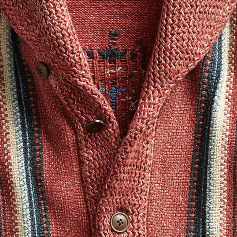 Kavrin – Strickjacke im Vintage-Stil für Herren
