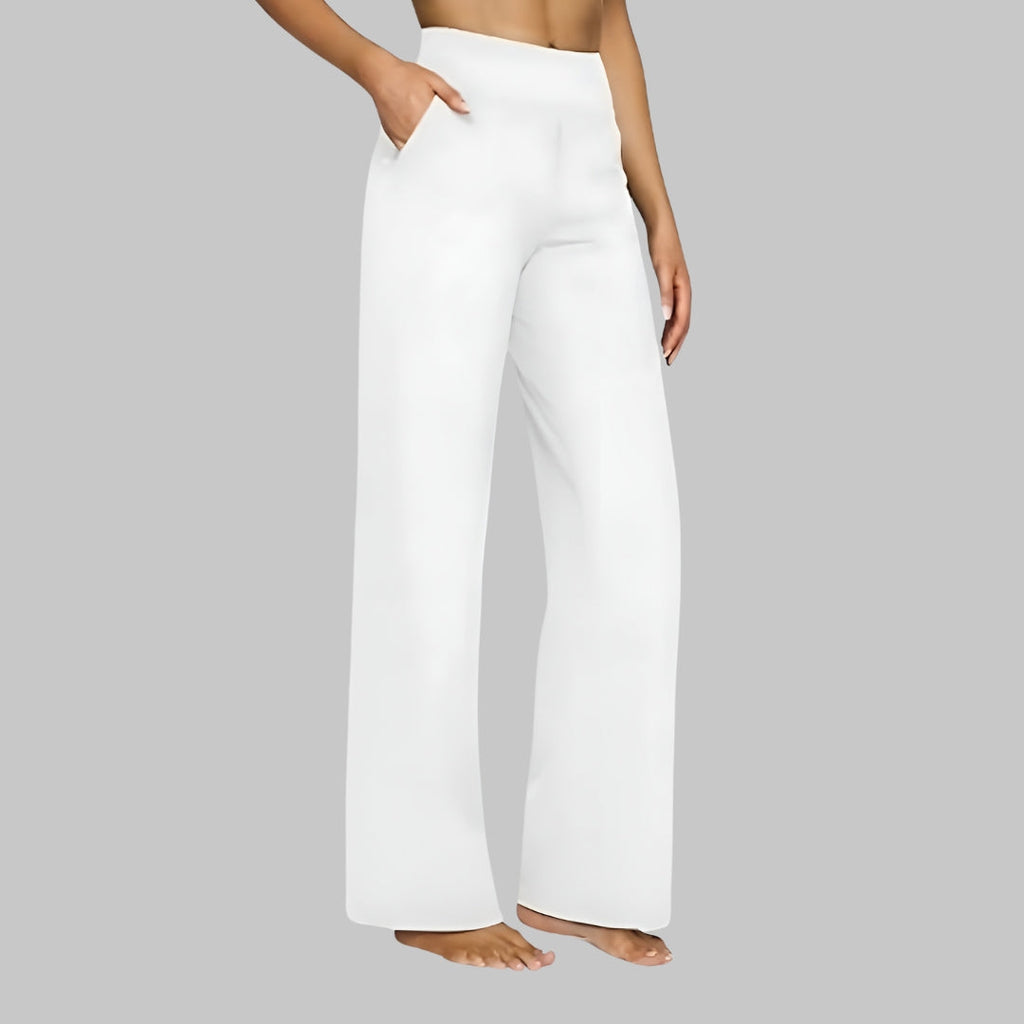 Maya – Bequeme Wide-Leg-Freizeithose für Damen