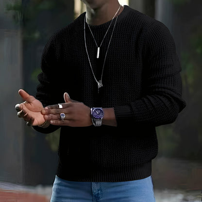 Lennart – Strickpullover mit Strukturmuster für Herren