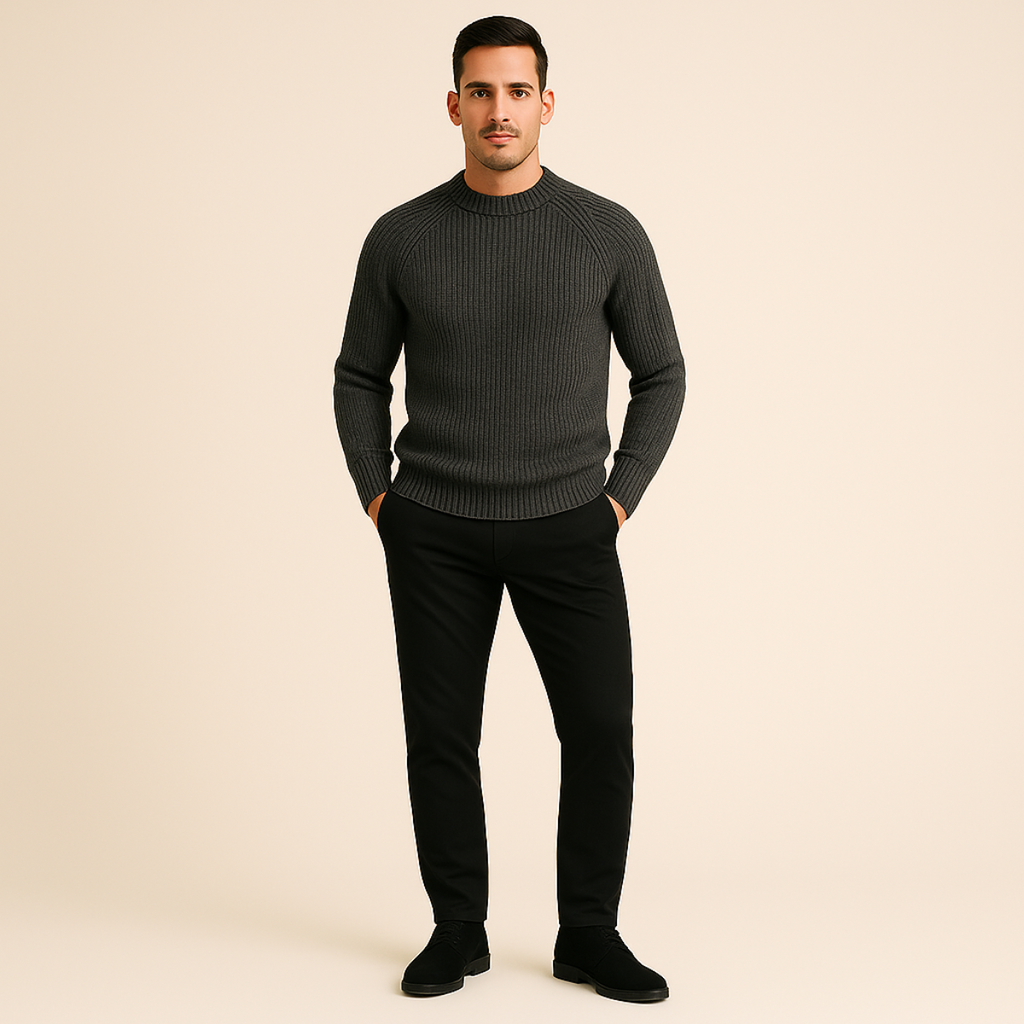 Noah – Strickpullover mit Rundhalsausschnitt für Herren