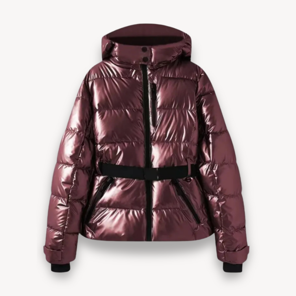 Sophie – Taillierte Steppjacke mit Gürtel für Damen