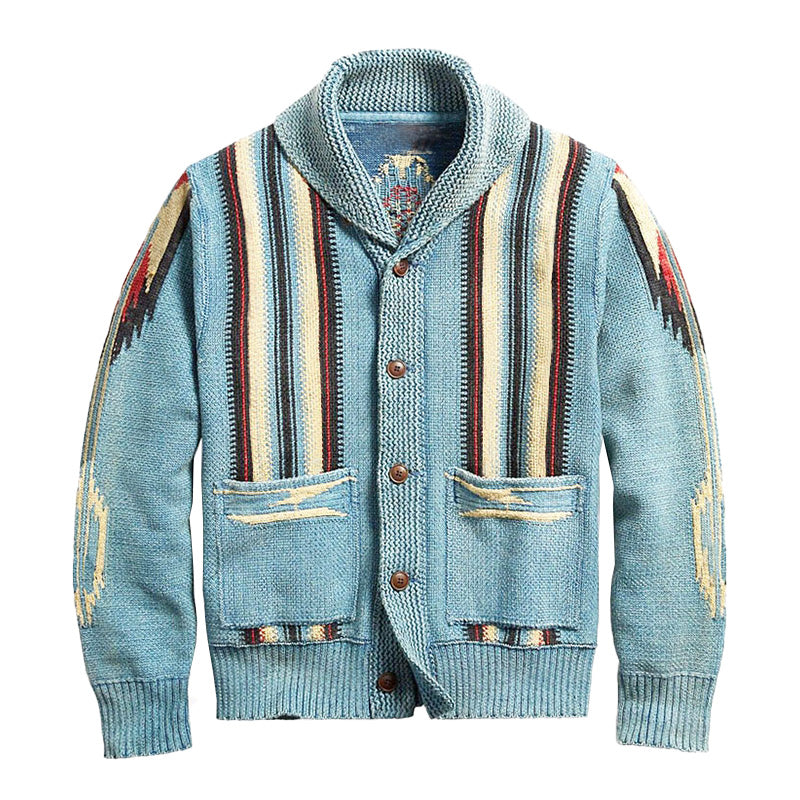 Kavrin – Strickjacke im Vintage-Stil für Herren