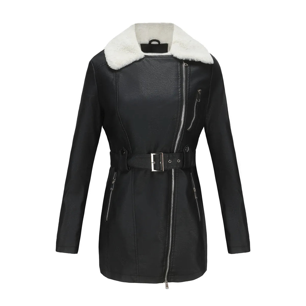 Alessia – Damen-Winterjacke aus Lammfell