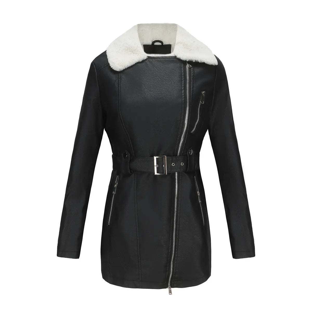 Alessia – Damen-Winterjacke aus Lammfell