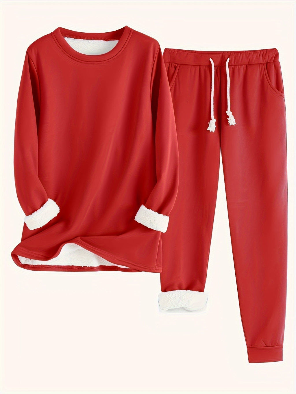 Aitana – Kuscheliges Damen Lounge-Set mit Fleecefutter