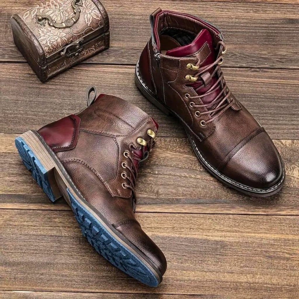 Tobias – Stilvolle Lederstiefel für Herren
