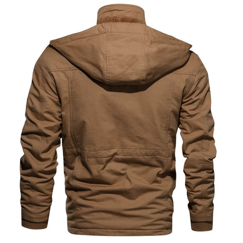 Lorenzo - Herren Winterjacke mit Fleece-Innenfutter
