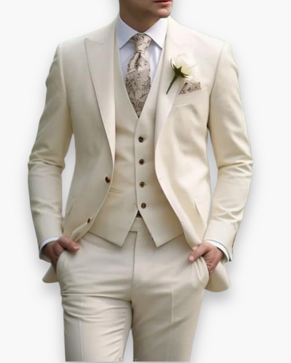 Felix – Herren Dreiteiliger Anzug mit Weste