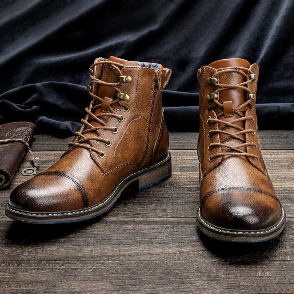 Tobias – Stilvolle Lederstiefel für Herren