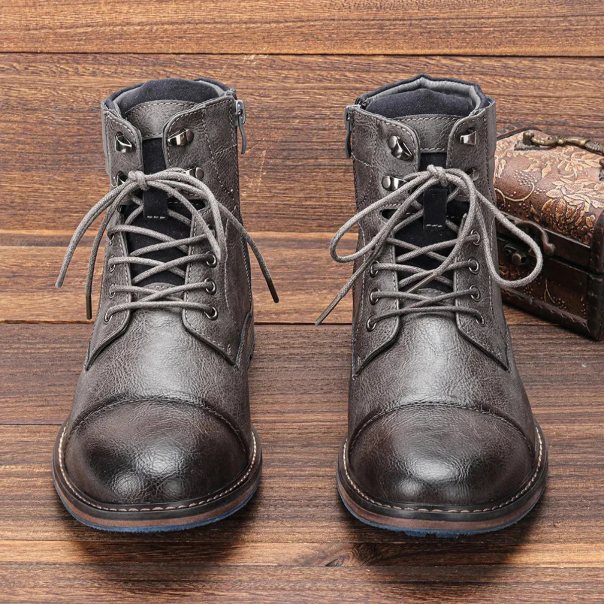 Tobias – Stilvolle Lederstiefel für Herren