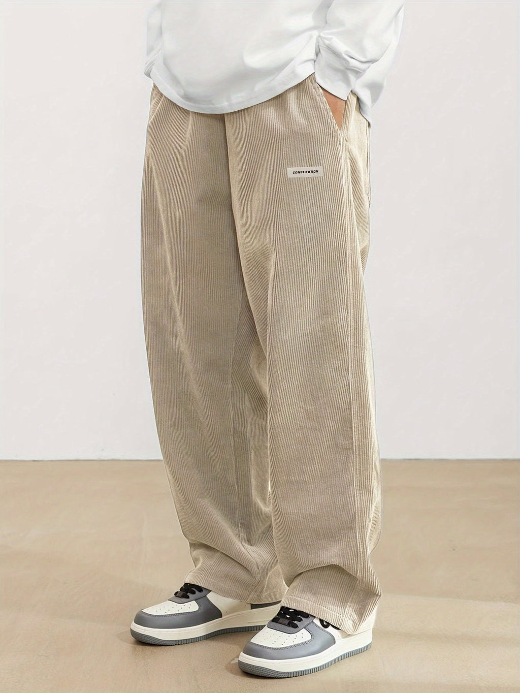 Jonah - Herren Cordhose mit weitem Schnitt