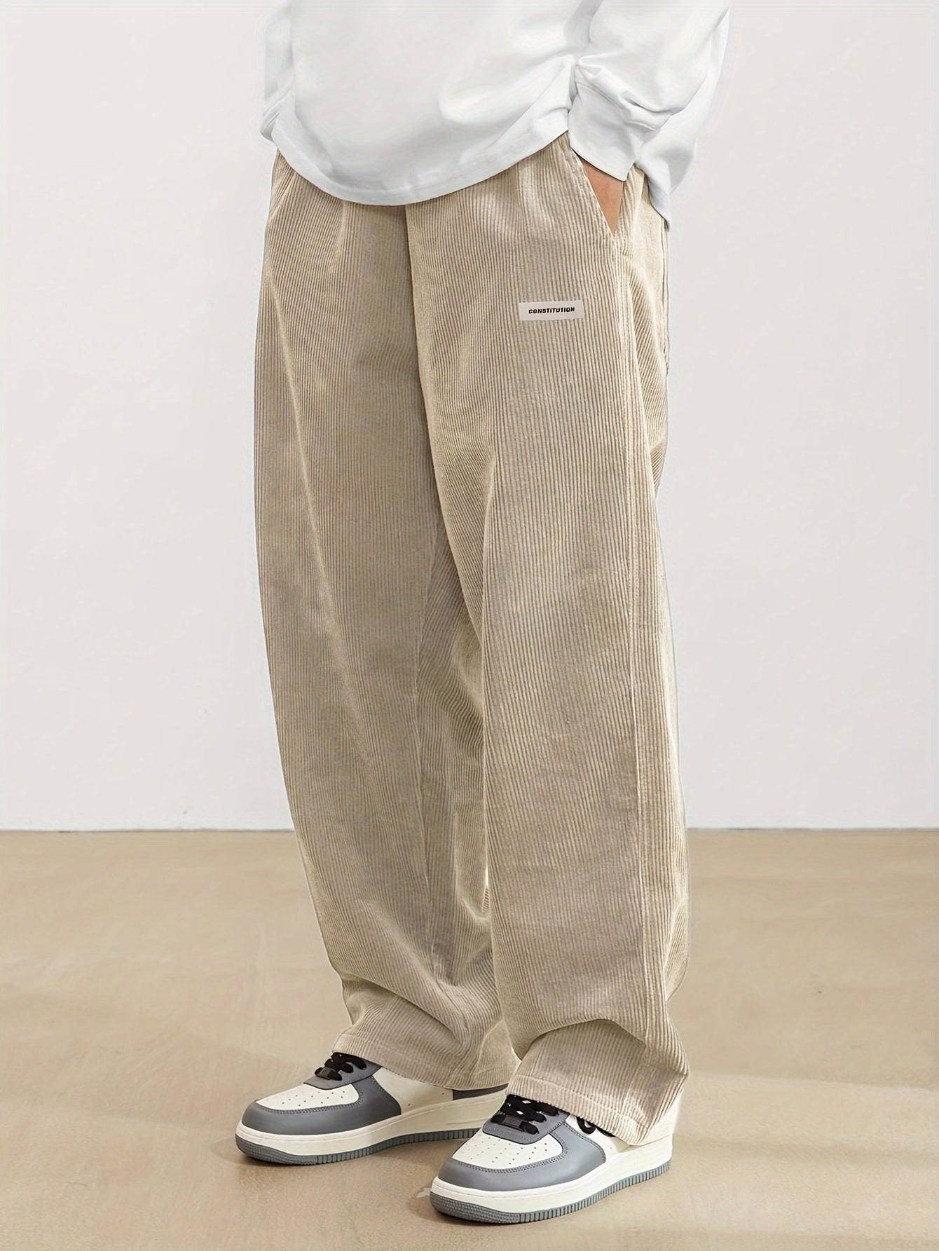 Jonah - Herren Cordhose mit weitem Schnitt