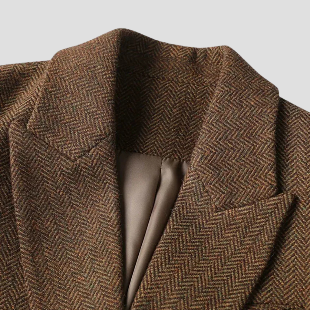 Amelia – Strukturierter Blazer mit Taillengürtel für Damen