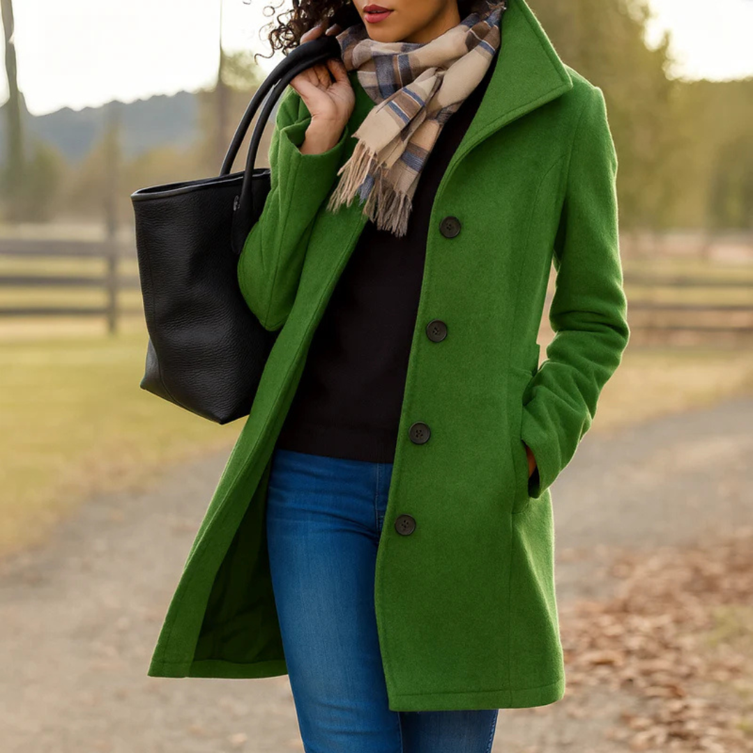 Natalia – Damen-Wintermantel mit Klassischer Silhouette