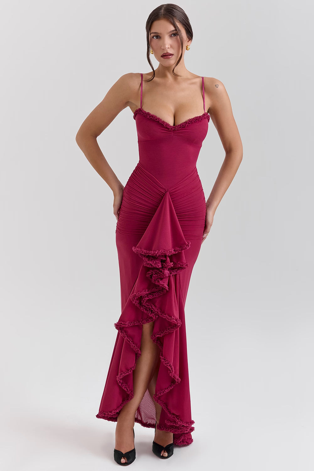 Lucía – Verführerisches figurbetontes Damen Abendkleid