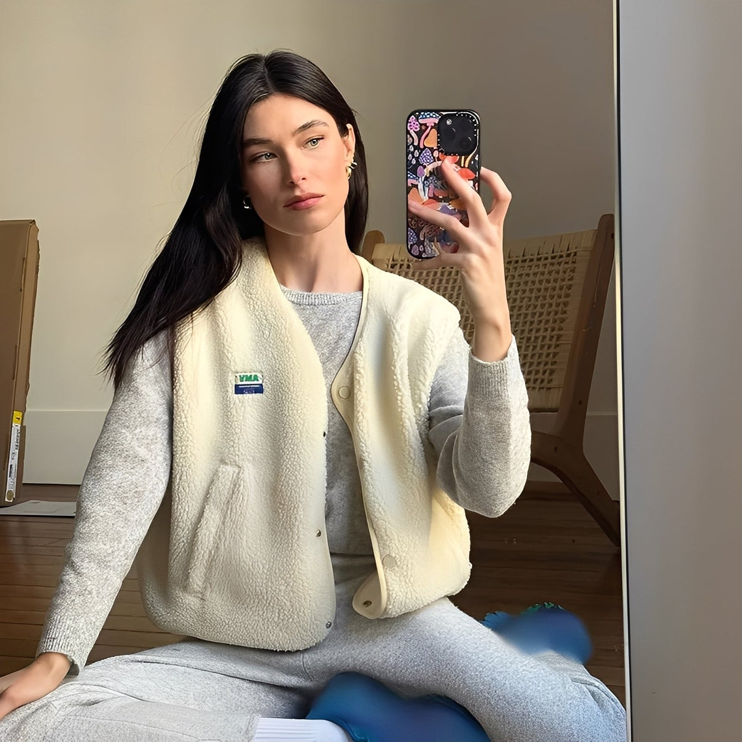 Leonie – Kuschelige Fleece-Weste Damen