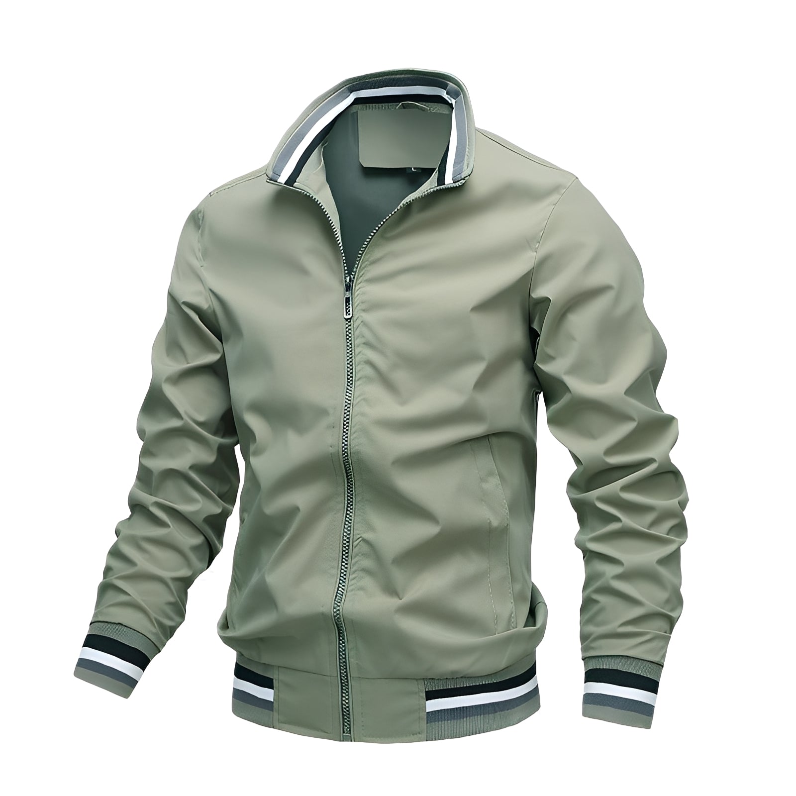 Niklas – Leichte Bomberjacke mit Kontrastdetails für Herren