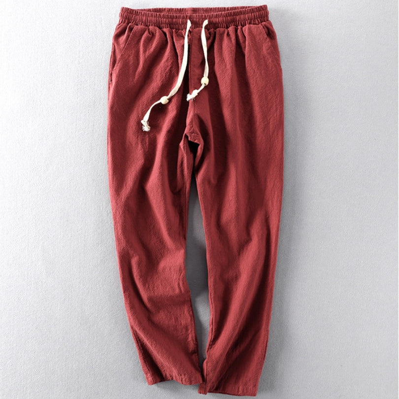 Kai – Locker geschnittene Hose mit Kordelzug