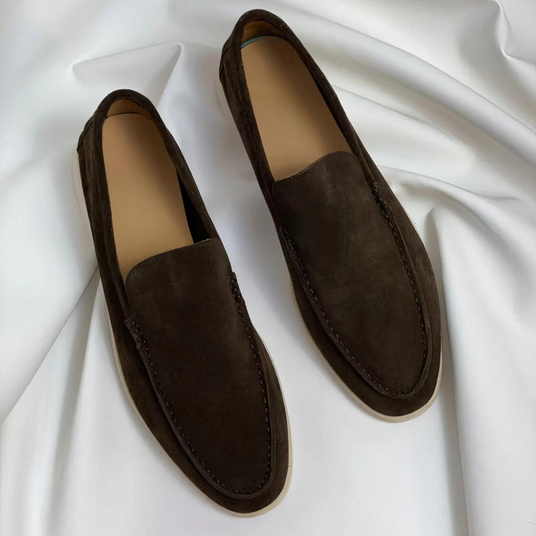 Hugo – Herren Slipper Mit Velours-Optik