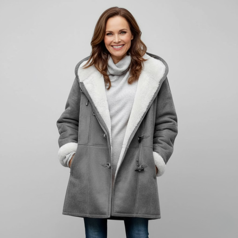 Katarzyna – Damen-Wintermantel mit Weichem Fleece-Innenfutter