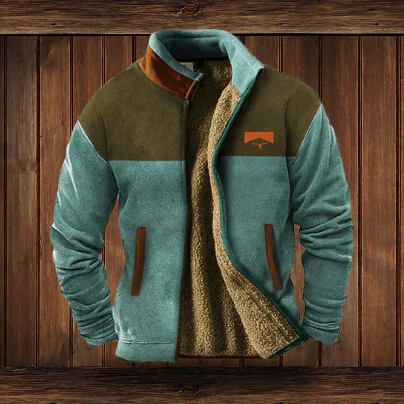 Bastian – Gefütterte Fleecejacke im Outdoor-Stil für Herren