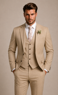 Hugo – Eleganter Herren Dreiteiler Anzug mit klassischem Revers