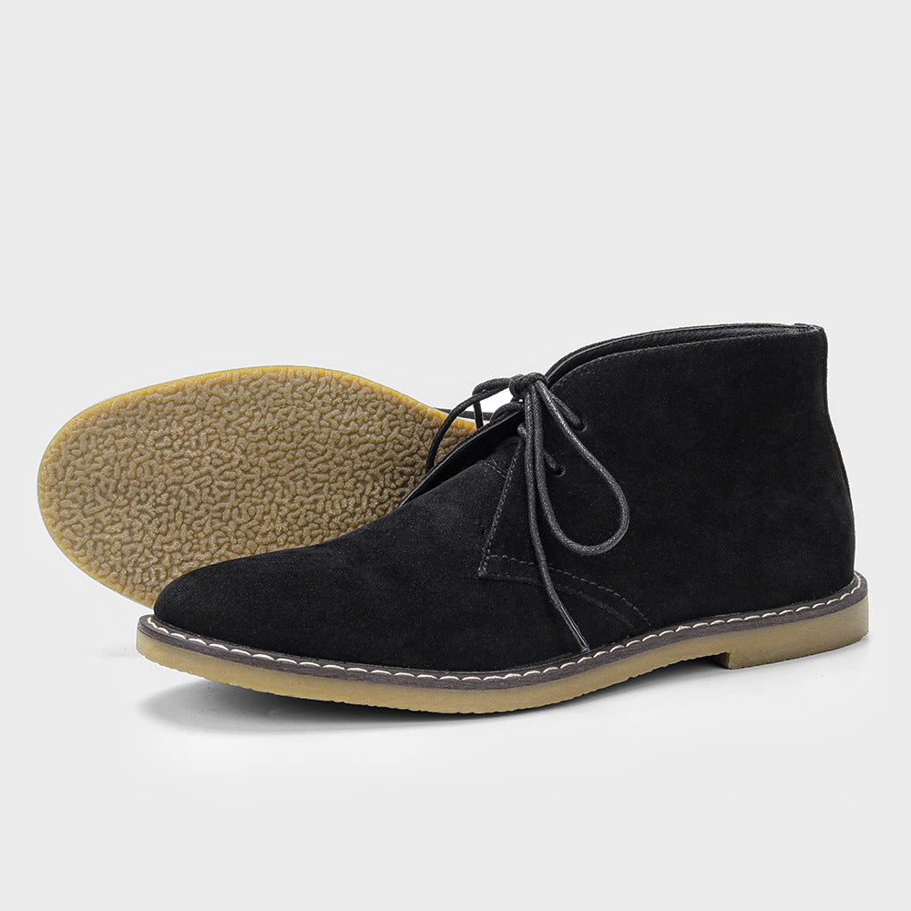 Ethan – Klassische Leder-Chukka-Stiefel Herren