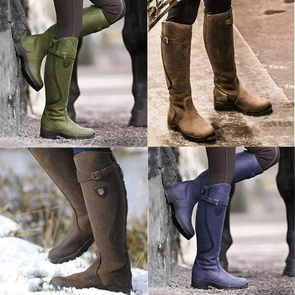 Ella – Robuste Outdoor-Lederstiefel Damen