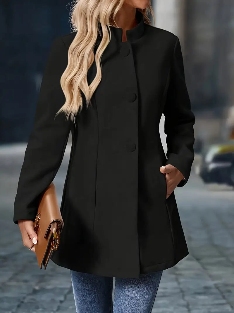 Klara – Damen-Mantel mit Eleganter Minimal-Silhouette