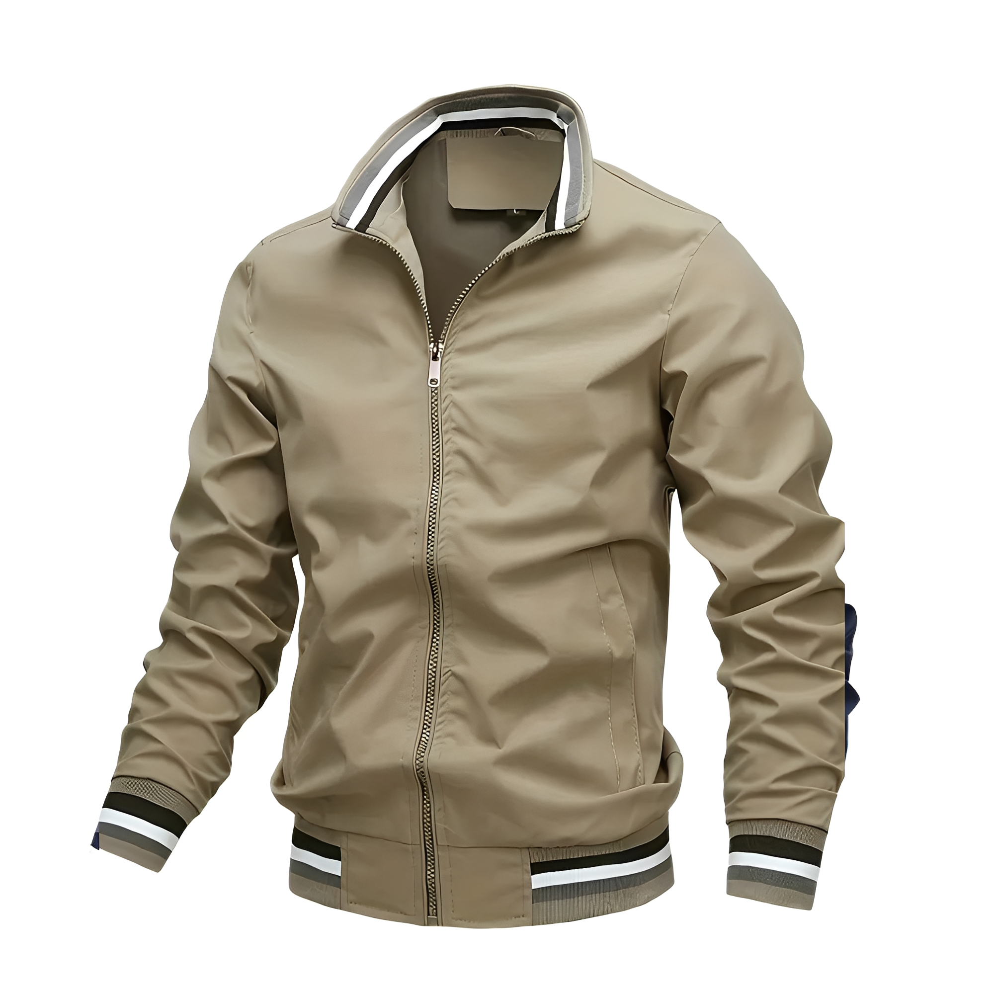 Niklas – Leichte Bomberjacke mit Kontrastdetails für Herren