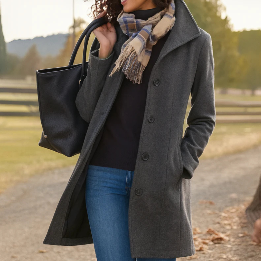 Natalia – Damen-Wintermantel mit Klassischer Silhouette