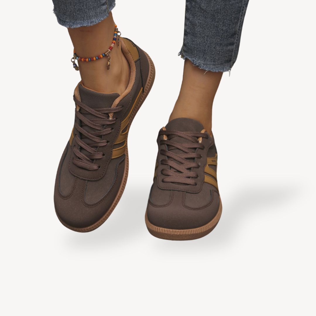 Mara – Retro-Sneaker mit Kontraststreifen für Damen