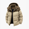 Álvaro – Modische Stepp Herren Winterjacke mit Kapuze