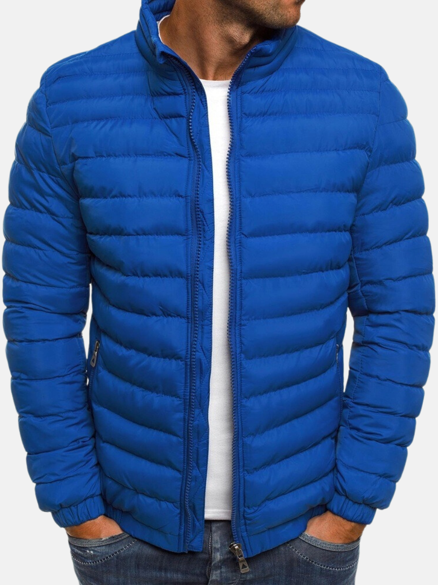 Timon – Herren Steppjacke mit Reißverschluss und modernem Schnitt