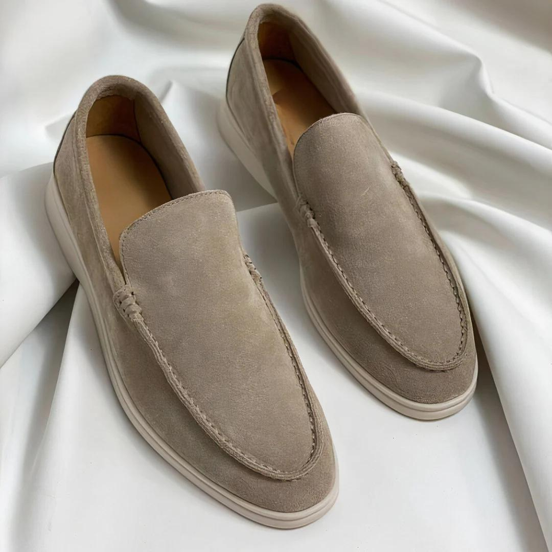 Hugo – Herren Slipper Mit Velours-Optik