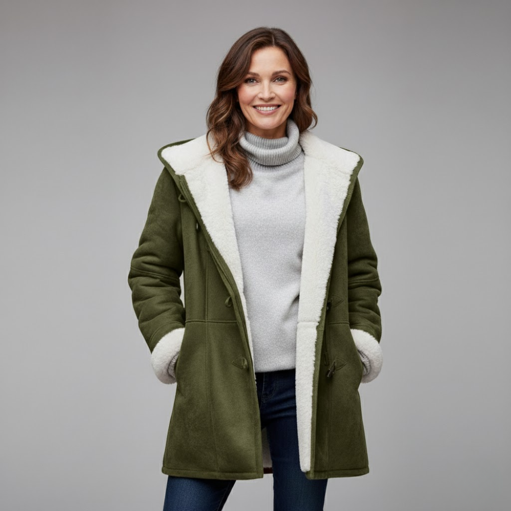 Katarzyna – Damen-Wintermantel mit Weichem Fleece-Innenfutter