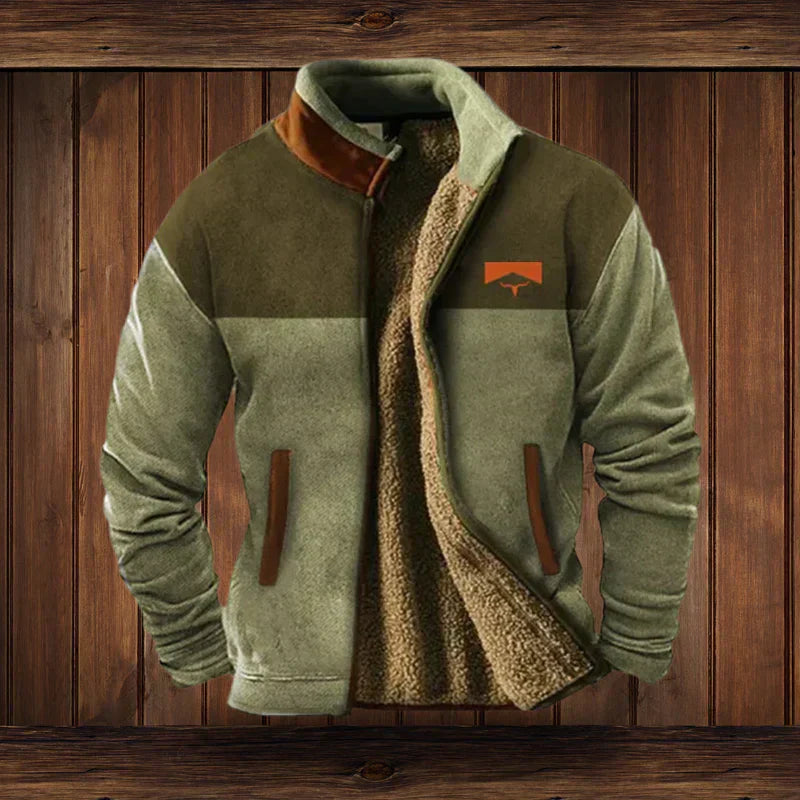 Bastian – Gefütterte Fleecejacke im Outdoor-Stil für Herren