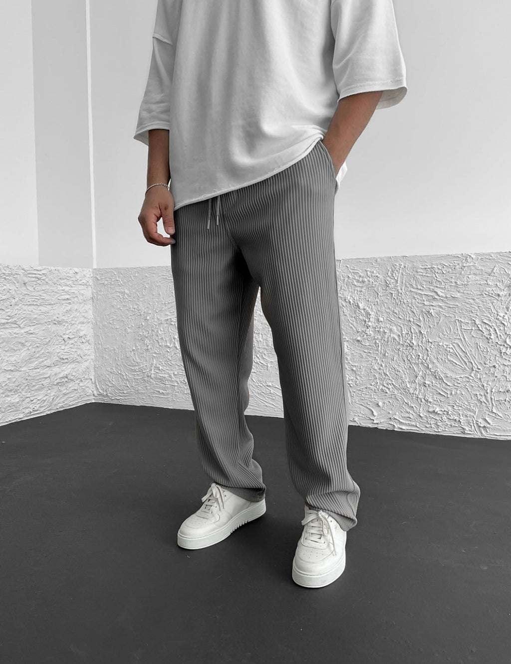 Ryan – Lässige Rippstrick-Jogpants für Herren