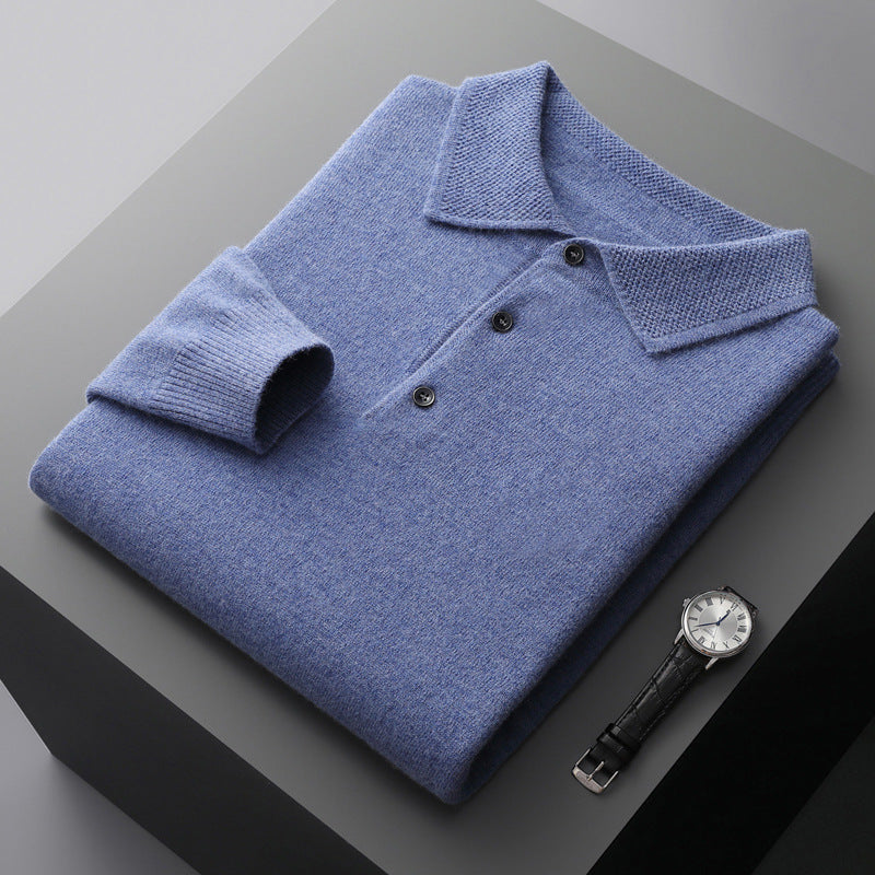 Adrian – Feines Strickpolo Herren