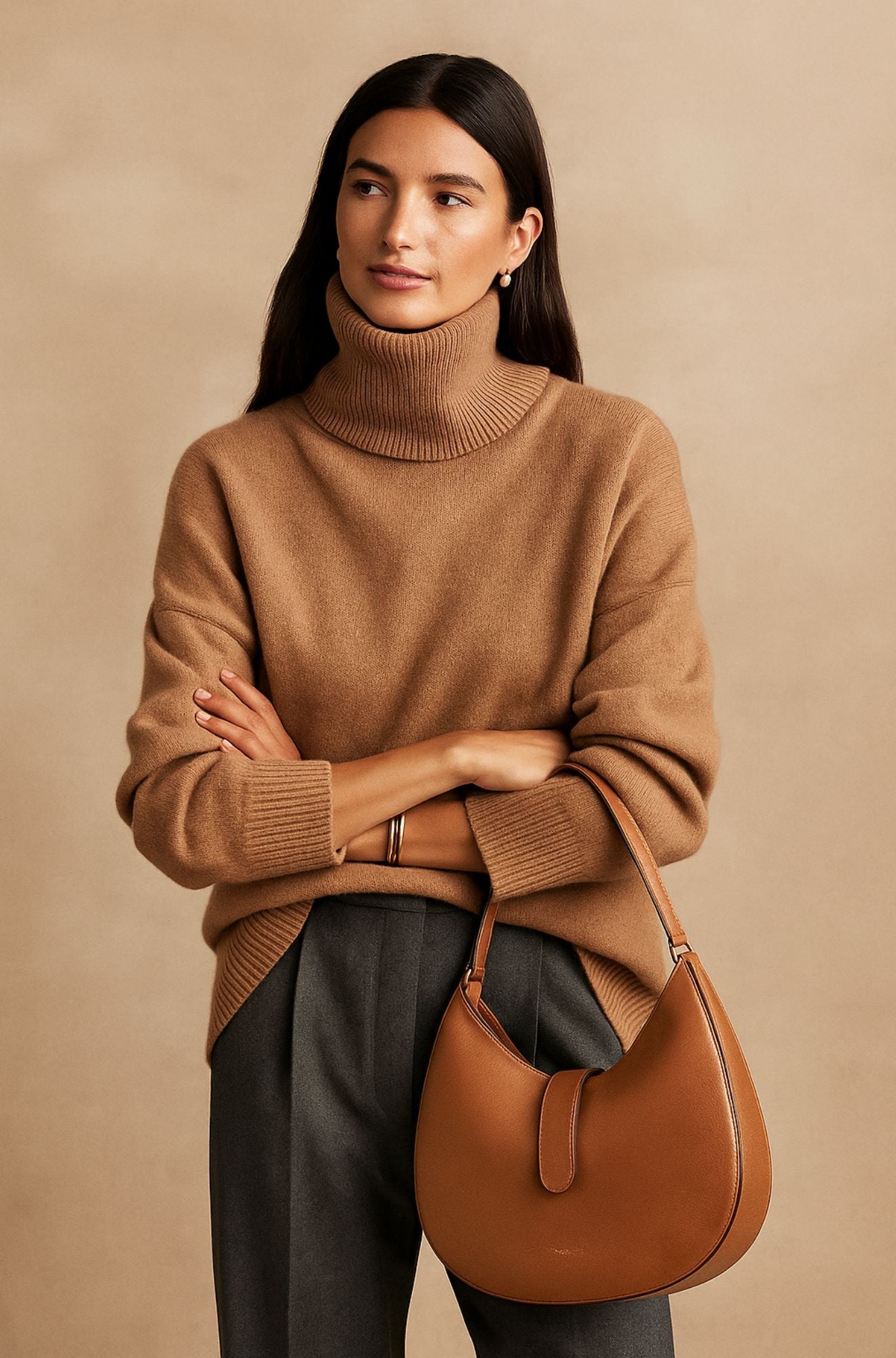 Anna – Warmer Rollkragenpullover im eleganten Winter-Look für Damen