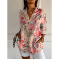 Flora – Luftige Damen Bluse mit Blumenmuster