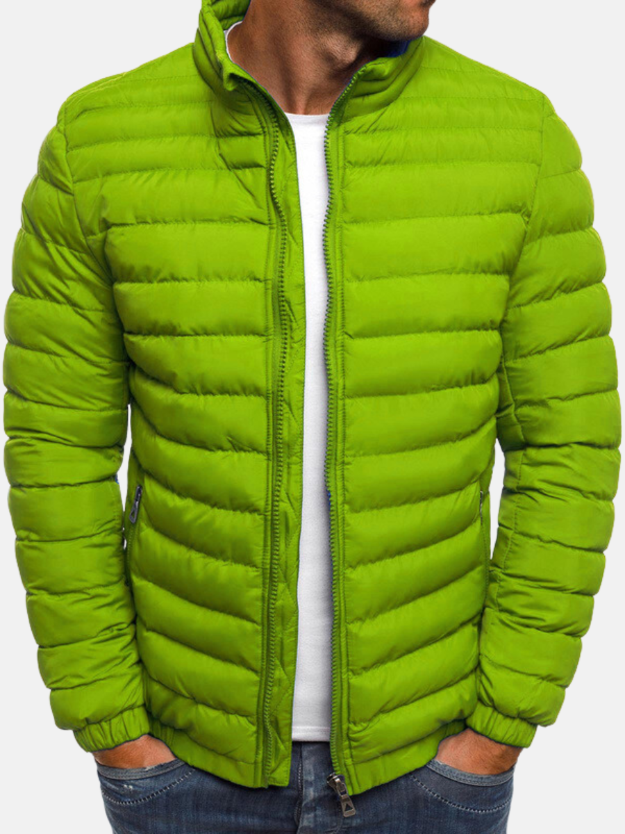 Timon – Herren Steppjacke mit Reißverschluss und modernem Schnitt