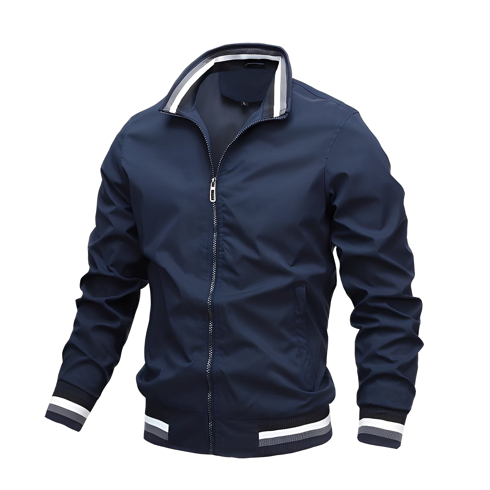 Niklas – Leichte Bomberjacke mit Kontrastdetails für Herren