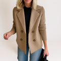 Ewa – Strickblazer mit Knopfleiste