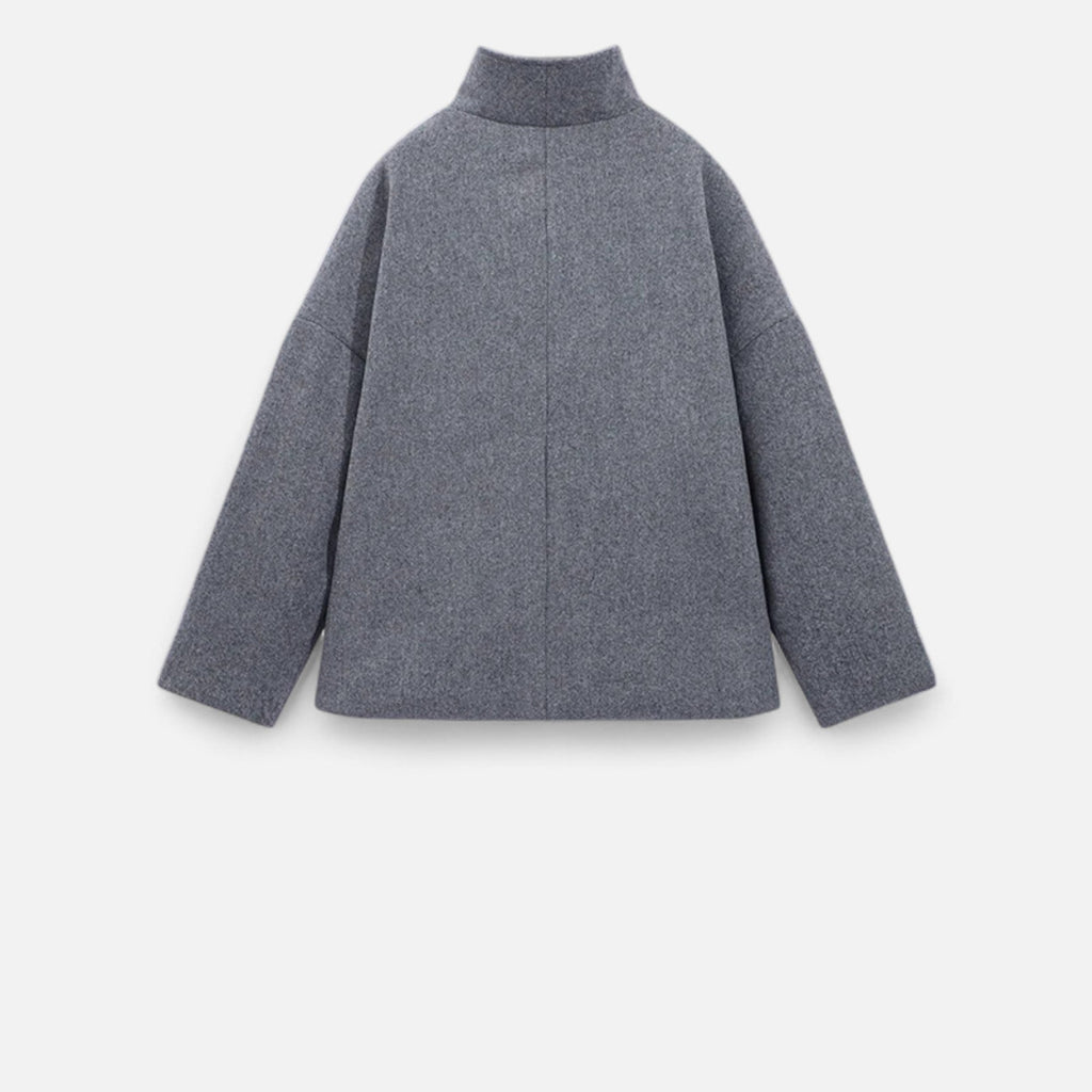 María – Elegante Damen Kurzjacke mit modernem Stehkragen