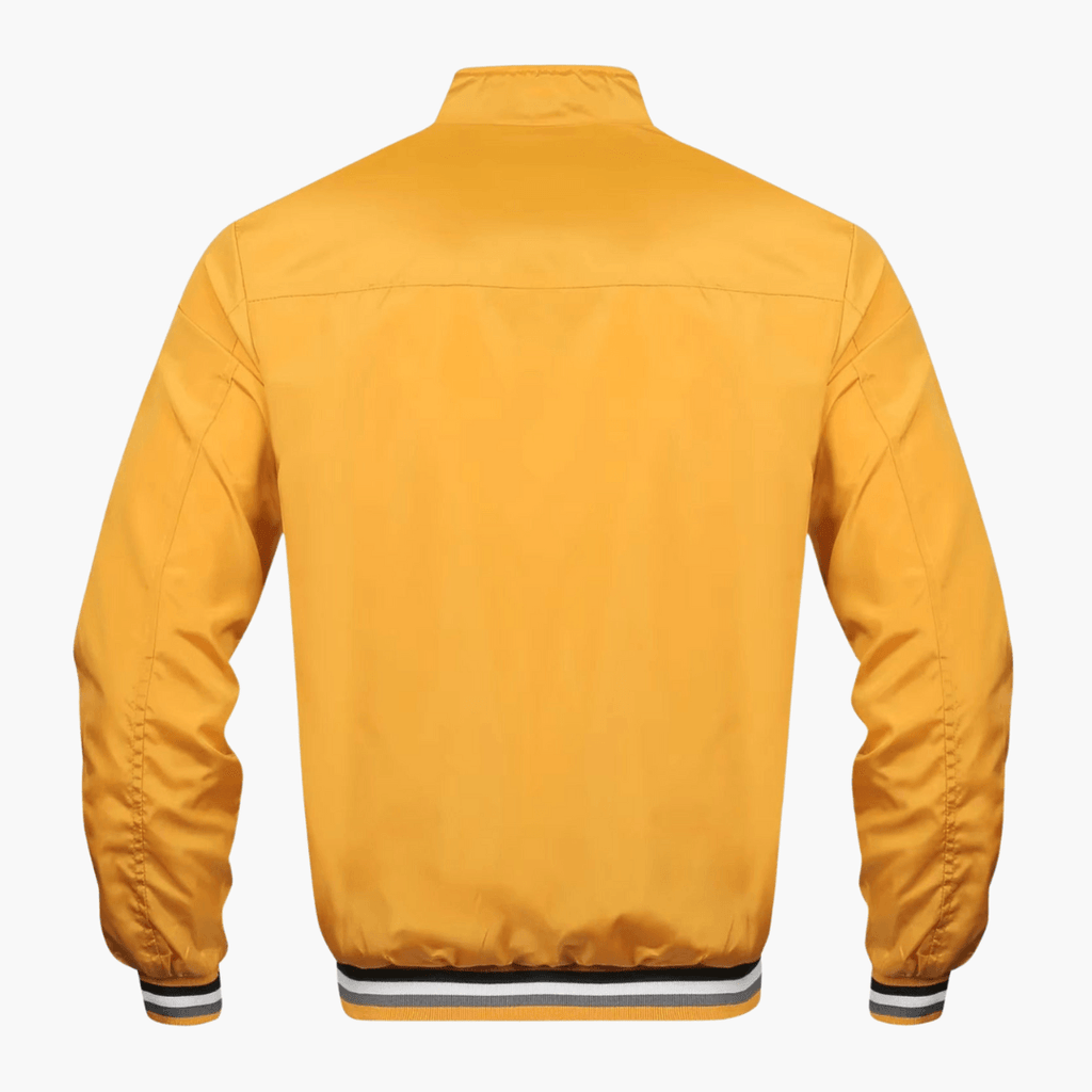 Ben – Herren Collegejacke mit Reißverschluss und Streifendetails
